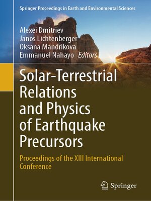 cover image of Solar-Terrestrial Relations and Physics of Earthquake Precursors